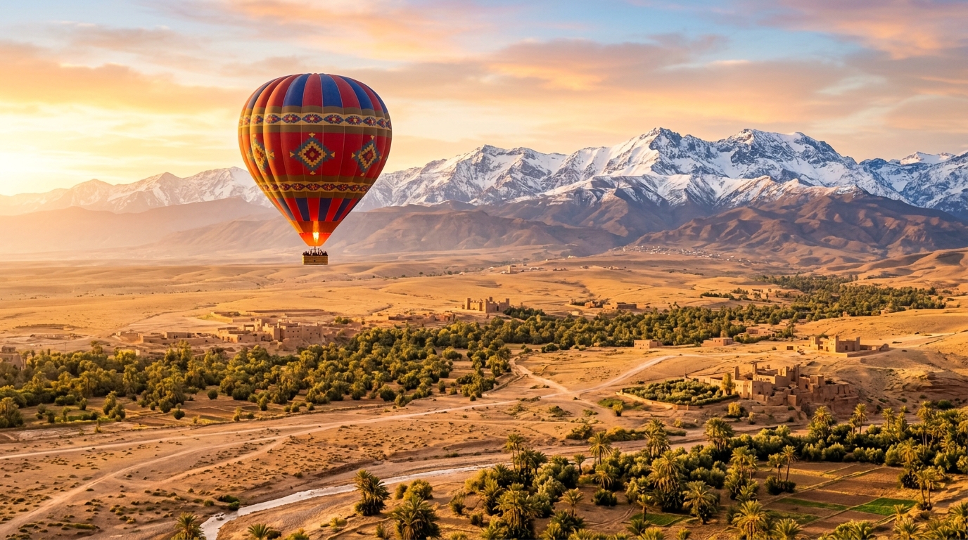 Hot Air Balloon Flight in Morocco