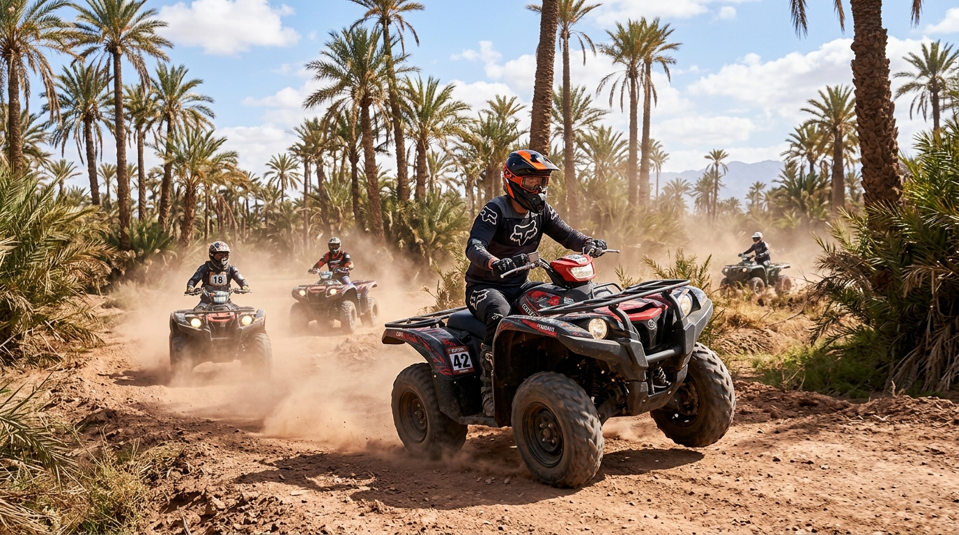 Quad Biking Adventure in Marrakech Palmeraie